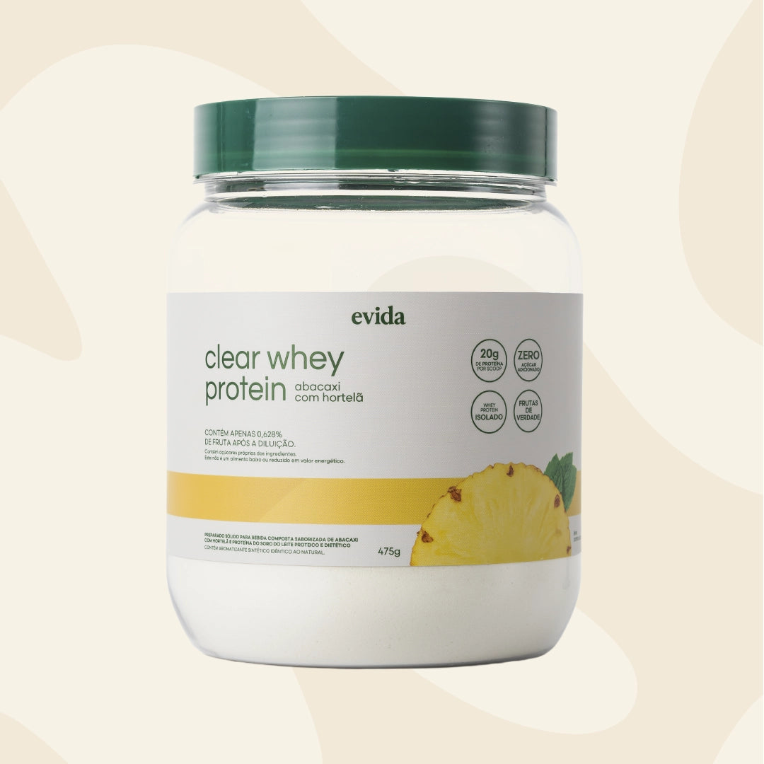 Clear Whey Protein - Abacaxi com Hortelã