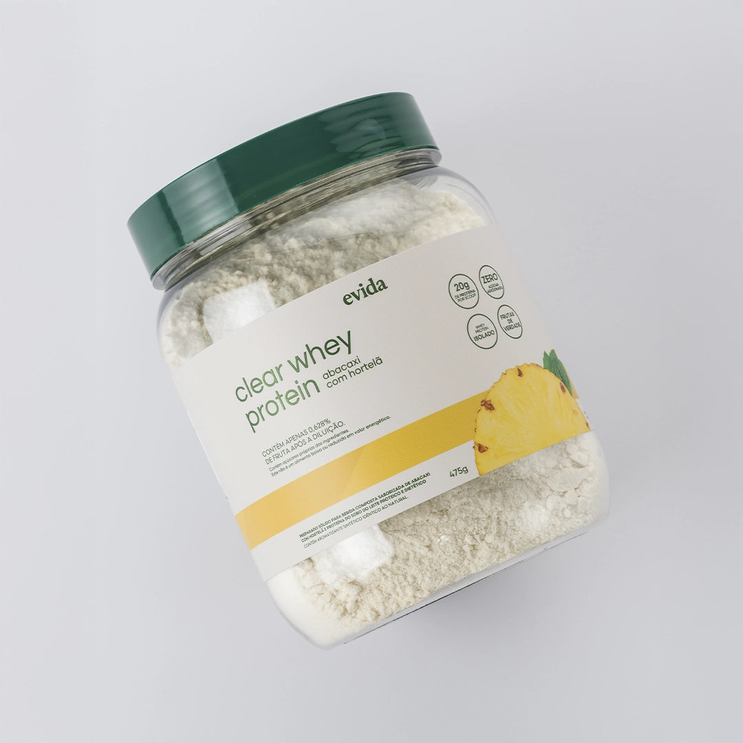 Clear Whey Protein - Abacaxi com Hortelã