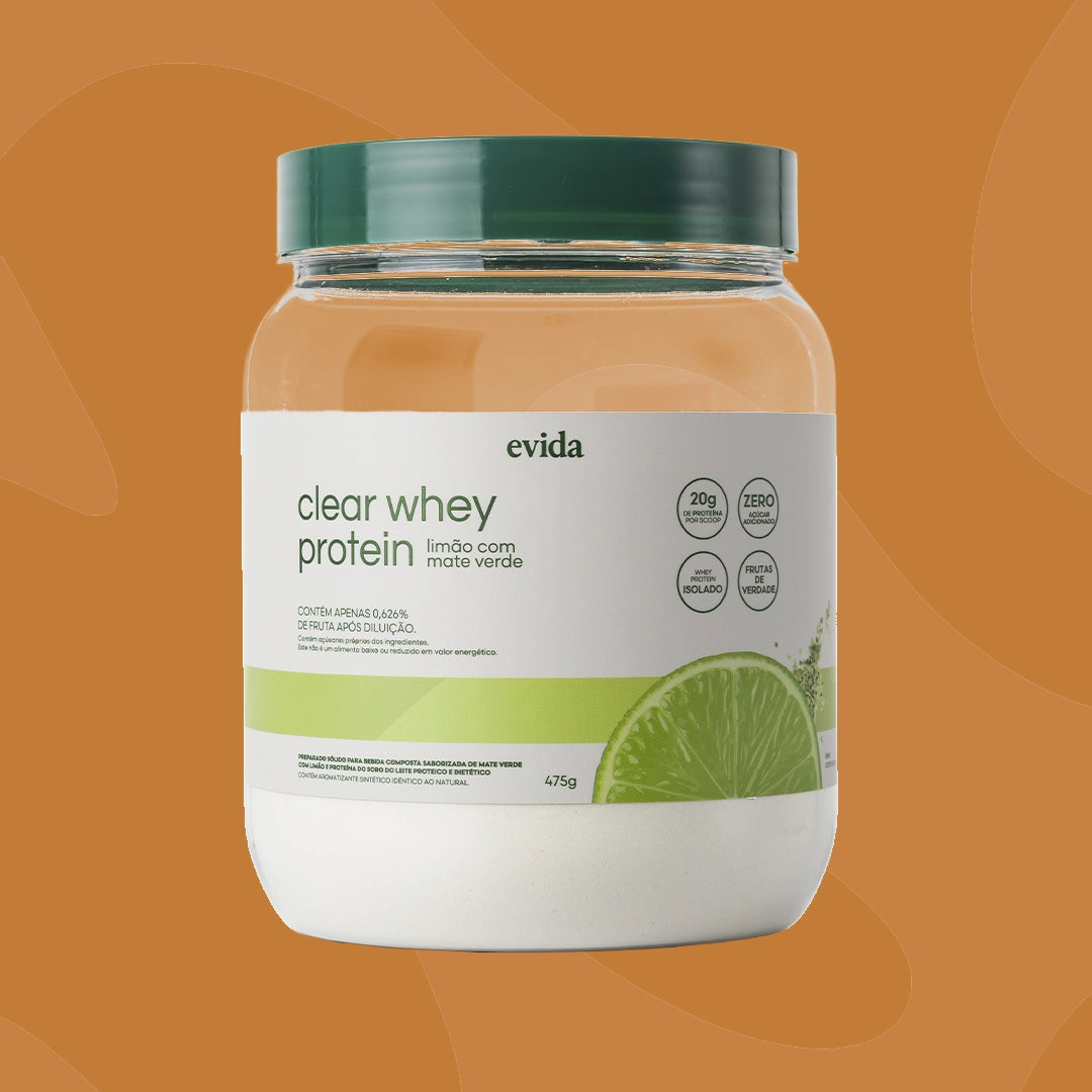 Clear Whey Protein - Limão & Mate Verde