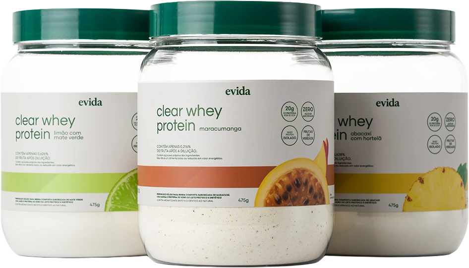 Clear Whey - Kit 3x Pote 475g